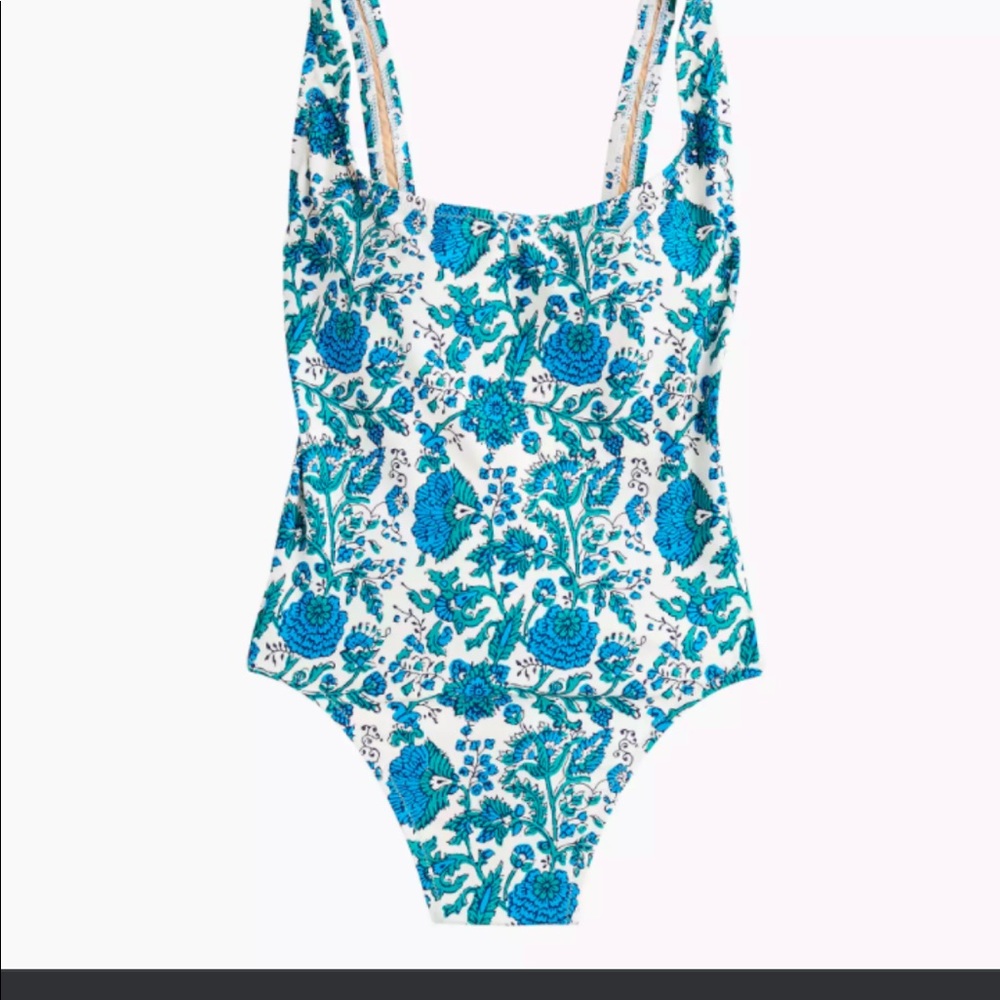 SZ Blockprints for j.crew scoop back one piece